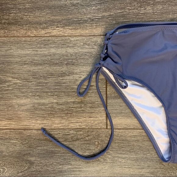 CupShe High Waisted Bikini Bottoms w Lace Up Ties - Picture 3 of 4